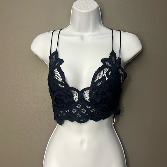 Free People Other - Free People One Adella Navy Bra - Size S